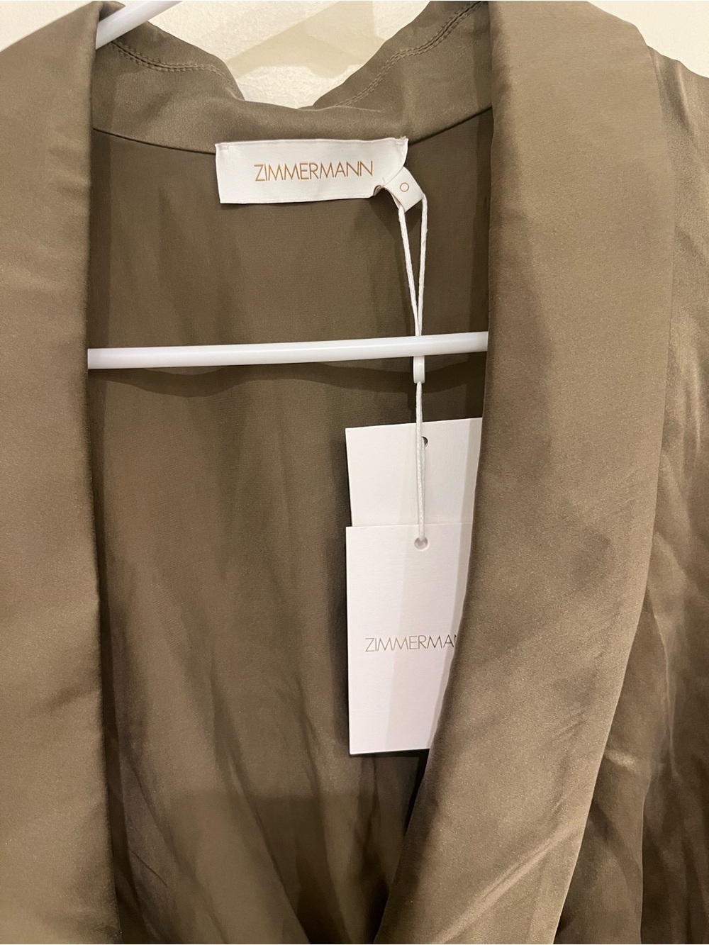 Zimmermann Silk Wrap Blouse - New - Picture 6 of 7